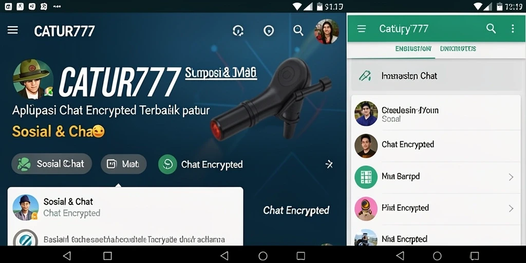 Tampilan antarmuka CATUR777 yang modern dan intuitif.