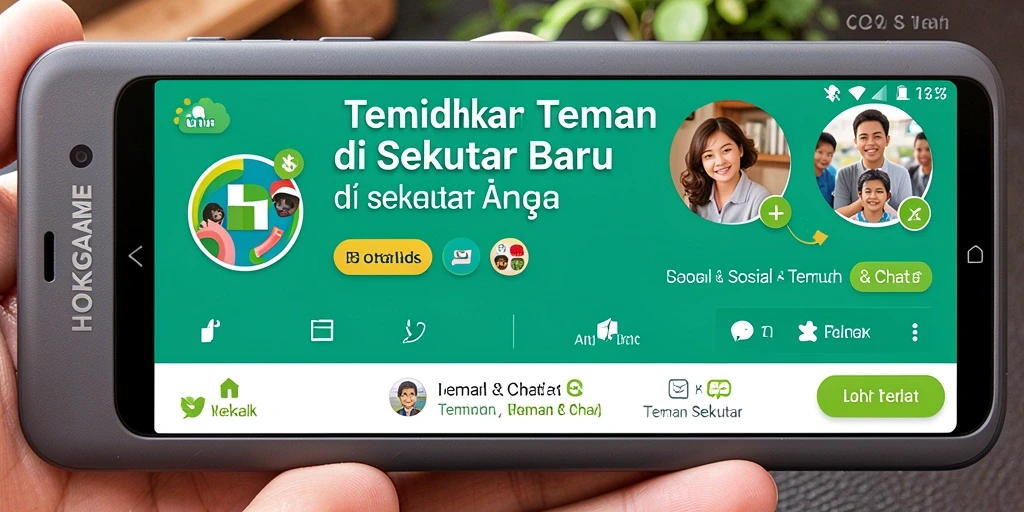 Tampilan antarmuka HOKIGAME yang intuitif dan menarik.