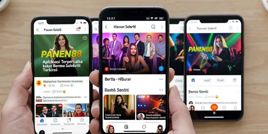 Antarmuka aplikasi PANEN88 yang menarik dan informatif.